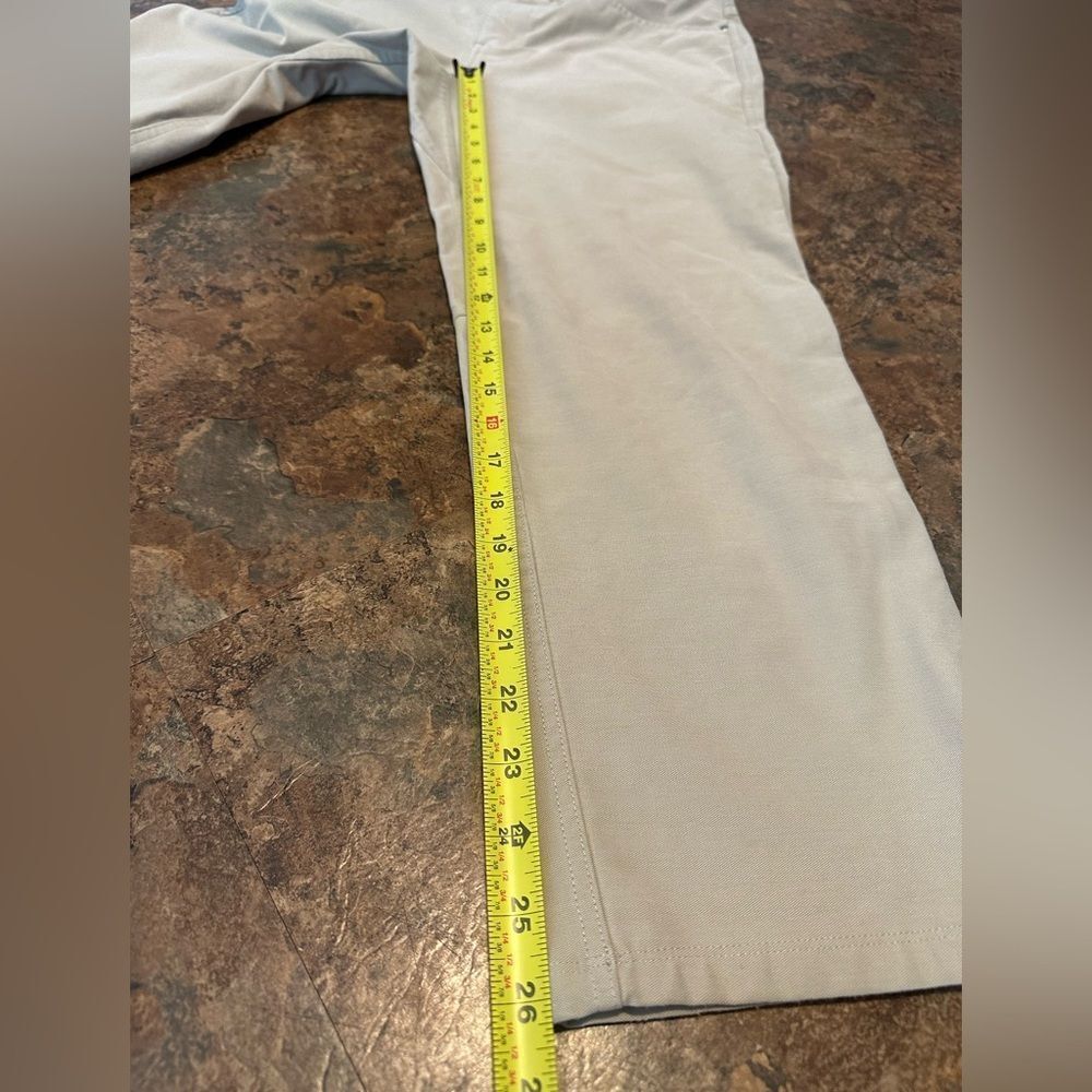Lululemon Men’s ABC Relaxed-Fit Crop Pant Utilitech Raw Linen Pants Size 30 - Picture 9 of 9